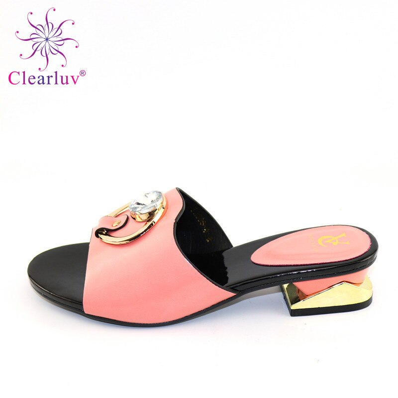 Kvinner sommer høst sklisikre firkantede sko uten veske pumps lave hæler italiensk kvinne bryllup til festsko