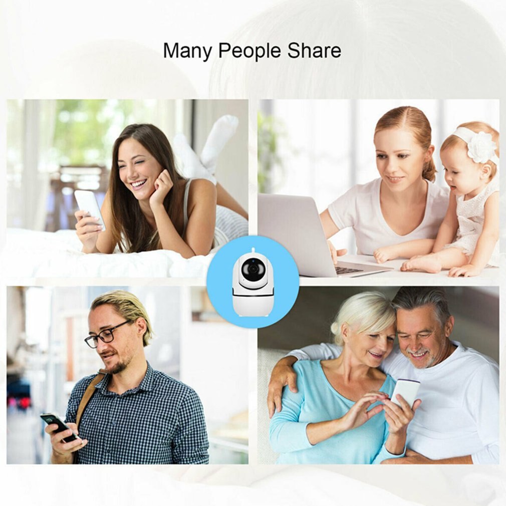 Smart Camera 1080P Draadloze Wifi Infrarood Anti-Diefstal Ip Camera Night Intelligente Surveillance Camera