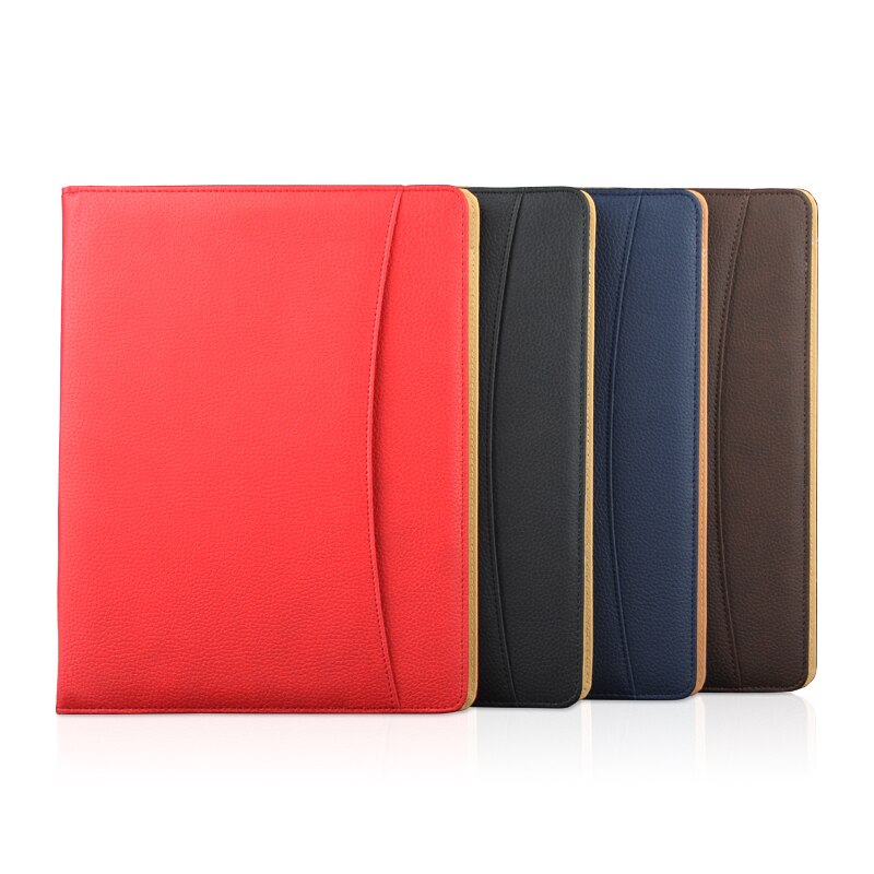 Letter size A4 document organizer ,Classic leather executive writing portfolio manager folder