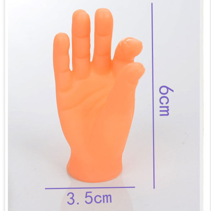 Cartoon Funny Finger Handen En Vinger Voeten Set Creatieve Vinger Speelgoed Van Speelgoed Rond De Kleine Hand Model Halloween speelgoed