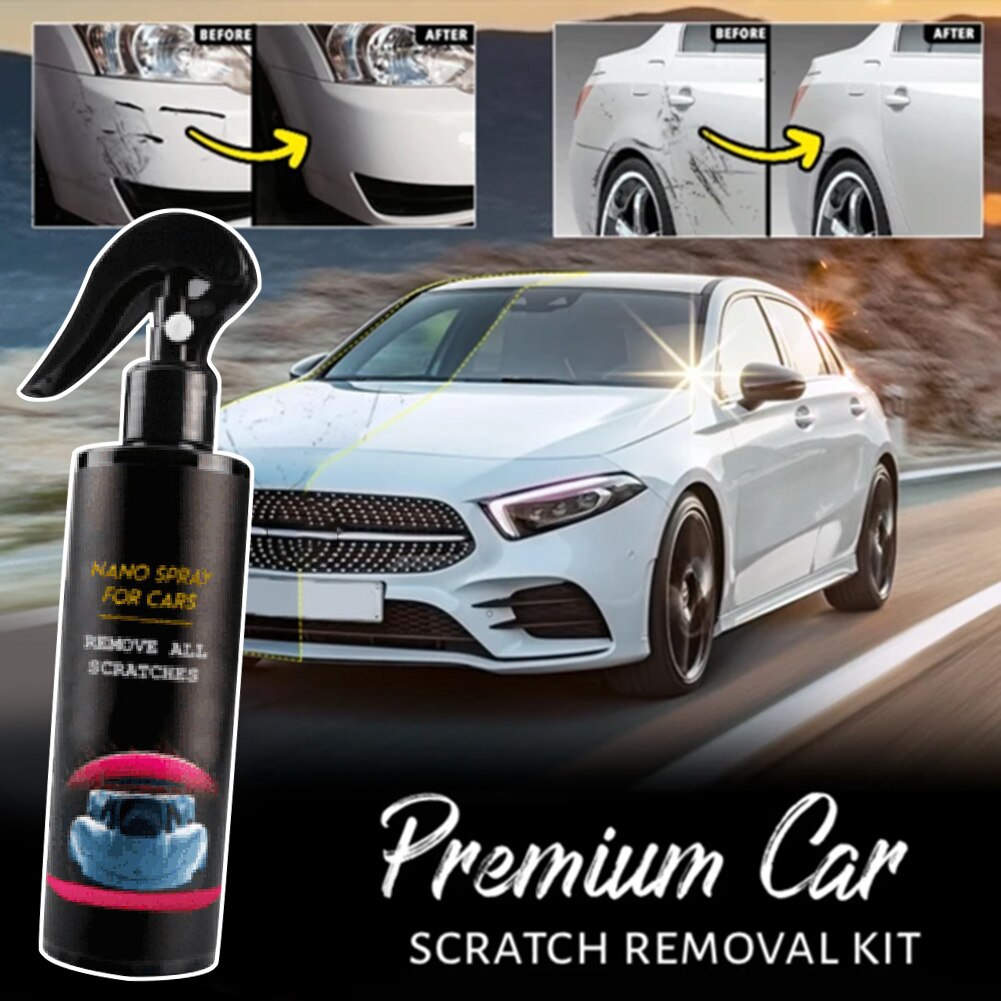 Anti-Scratch Auto Liquid Coat Super Hydrophobic Glass Coating Paint Care Polish Detailing Coating Car Scratch Repair Spray 120ml