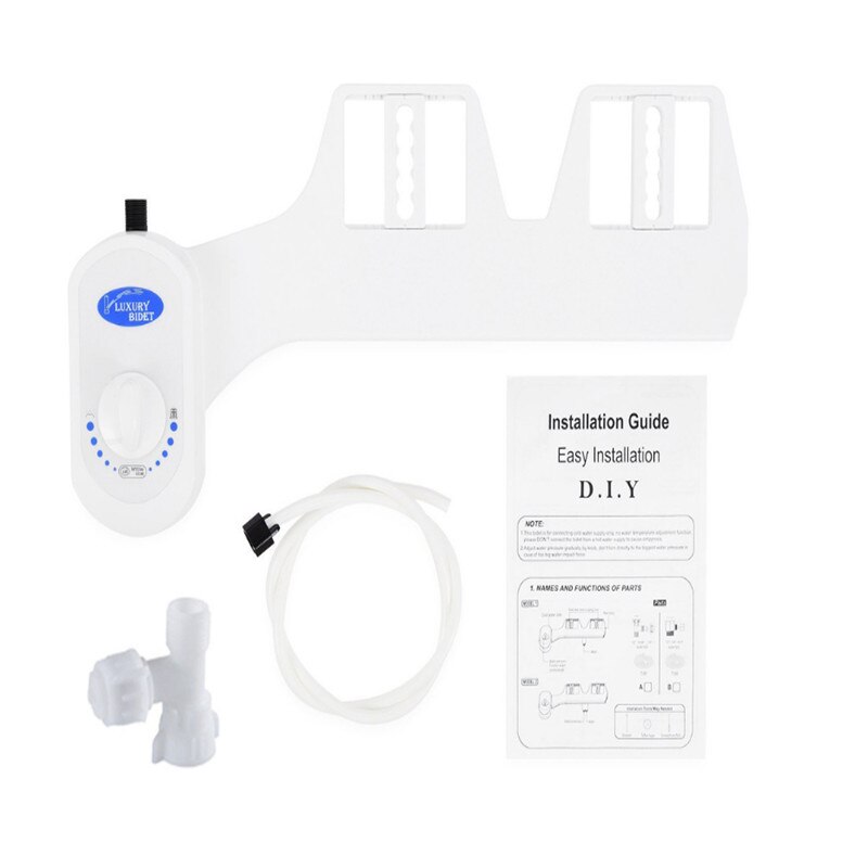 Dual Nozzle Mechanical Bidet Water Spray Pressure Temperature Hygienic Washing Adjustable Toilet And Cold Antibacterial: North America