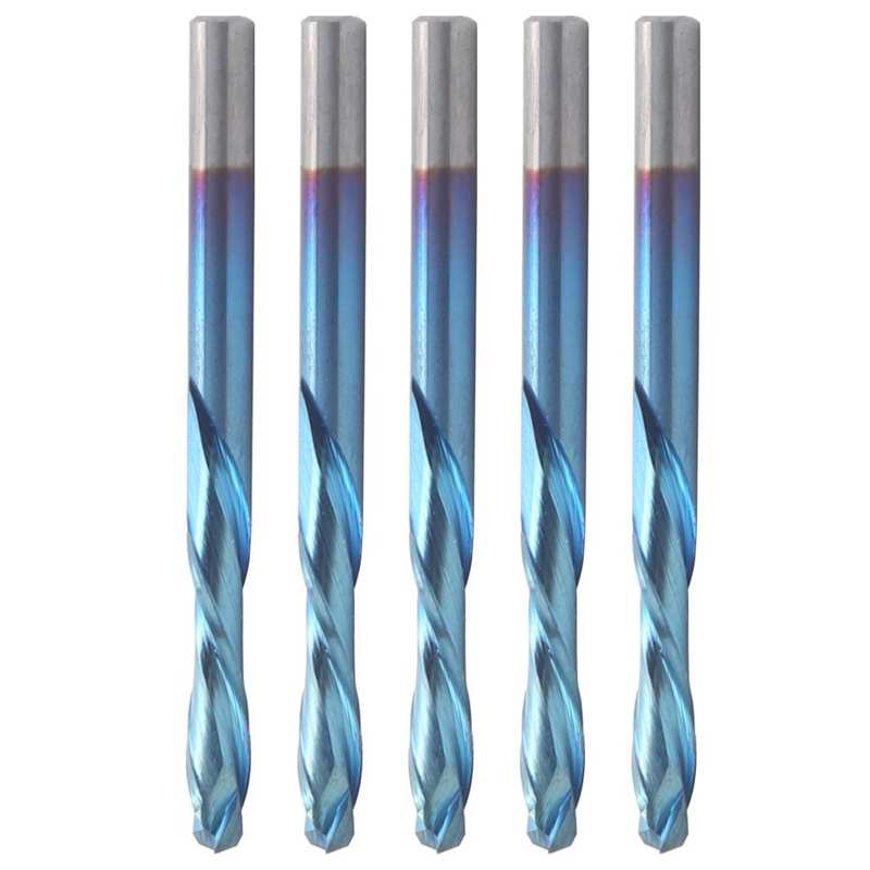 Milling Cutter CNC Tool Tungsten Steel Milling Cutter 3.175x15x40mm Excellent Performance for Industrial Supplies