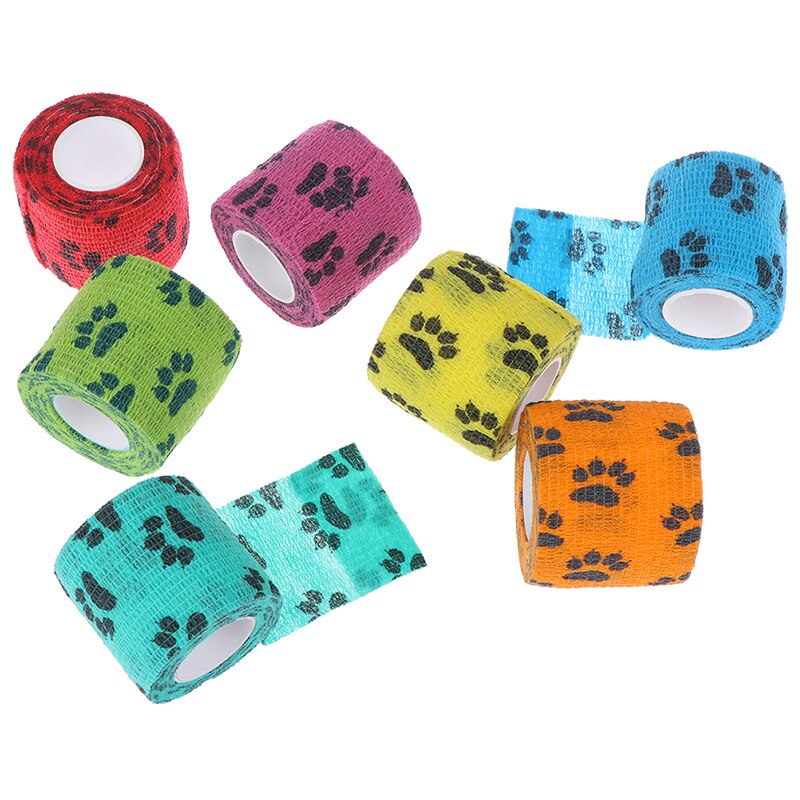 1pc Football Knee Muscle Elastic Bandage Fitness Waterproof Kinesiologe Tape Kinesiology Tape Sport Taping Strapping 5cmx4.5m