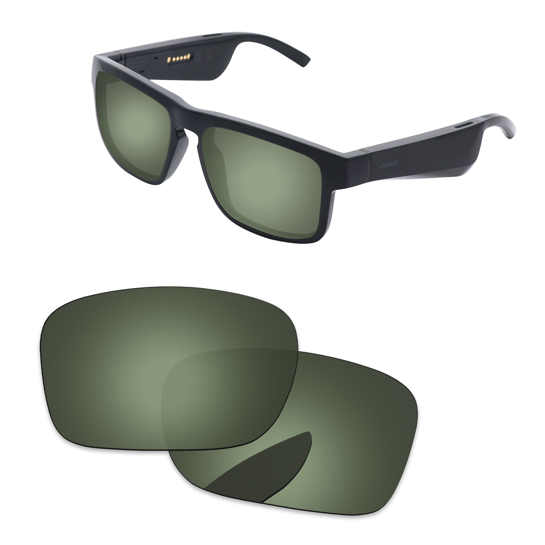 Alphax Ersatz Linsen für Bose Tenor Sonnenbrille Polarisierte-Mehrere Optionen