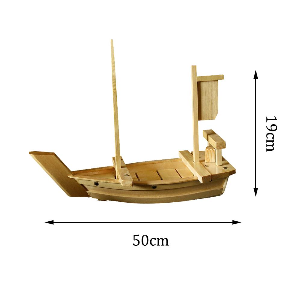 Giapponese di Legno di Legno Cucina Sushi Ponte di Barche di Pino Creativo Sushi Piatto di Sashimi Piatto Piatto di Sushi da Tavola Decorazione Ornamento