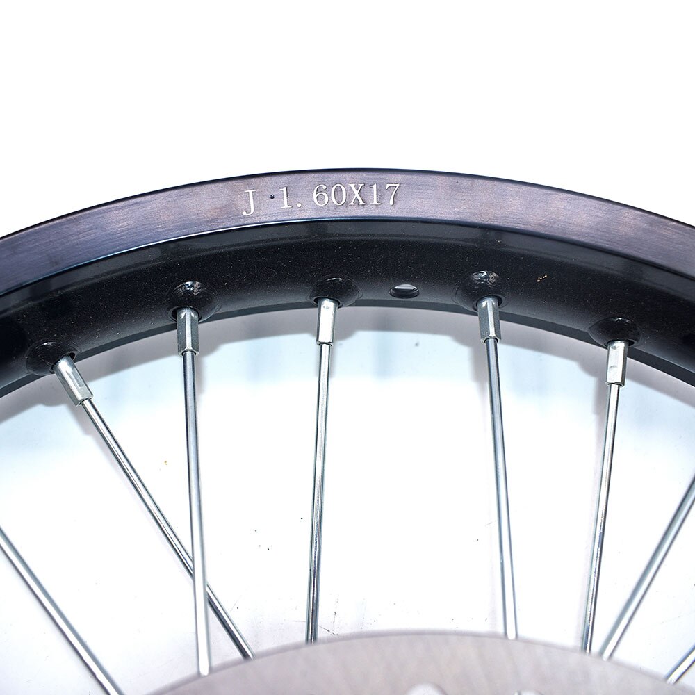 1.60X17 Inch Front Velgen Aluminium Plaat Velgen Met Schijfrem 1.60X17 "Inch Voor Klx crf Kayo Apollo Bse Pit Bike