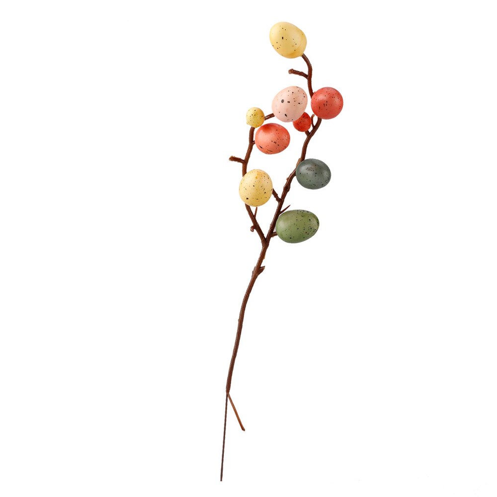 Easter Egg Tree Decor Branch With Painting Eggs Spring Party Supplies Kindergarten Decoration