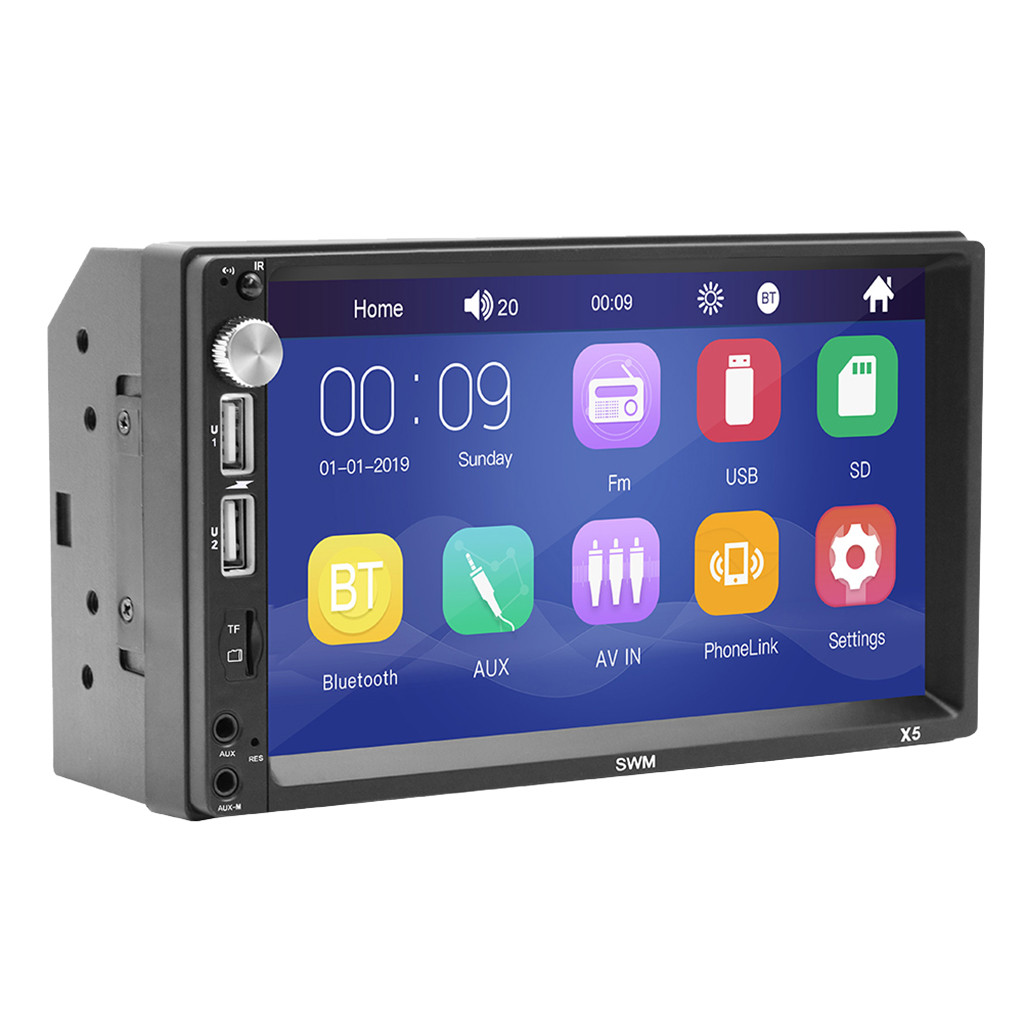 2din Car Radio Android multimedia player Autoradio 2 Din 7'' Touch screen GPS WIFI Bluetooth FM auto audio player stereo