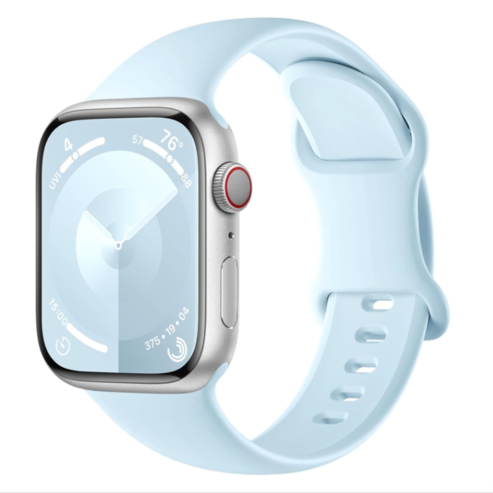 Siliconen lus Voor Apple Horloge band vrouwen voor iwatch 10/9/7/38mm 40mm 41mm 42mm 44mm 45mm 46mm Band
