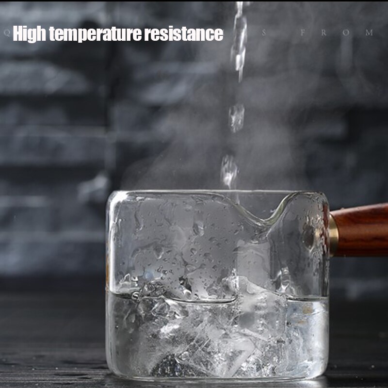 500ml unike sidehåndtak potte glass tekanner med høy temperaturbestandighet til hjemmet  tp899