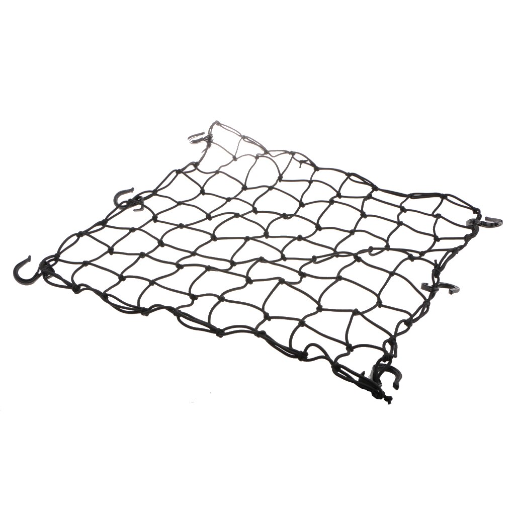 4*600*600mm bildele tagbøjle elastisk net bagagebærer lastholder universal til suv pick-up truck bil trailer rv