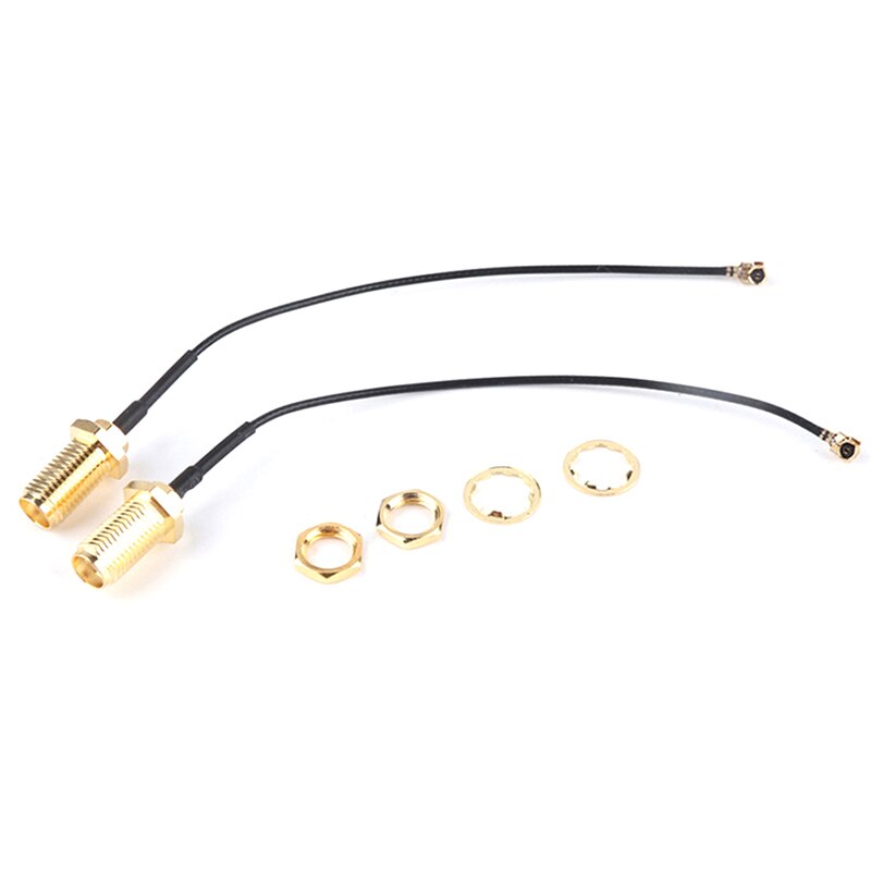 5pcs Cable 12cm IPX to SMA Female UFL SMA Connector Coaxial RF pigtail cable WiFi Antenna Pigtail