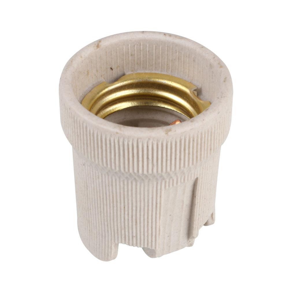 Lamp Holder Screw E27 Ceramic Socket Bulb Base Holder for Heat Lamps Reptile Vivarium
