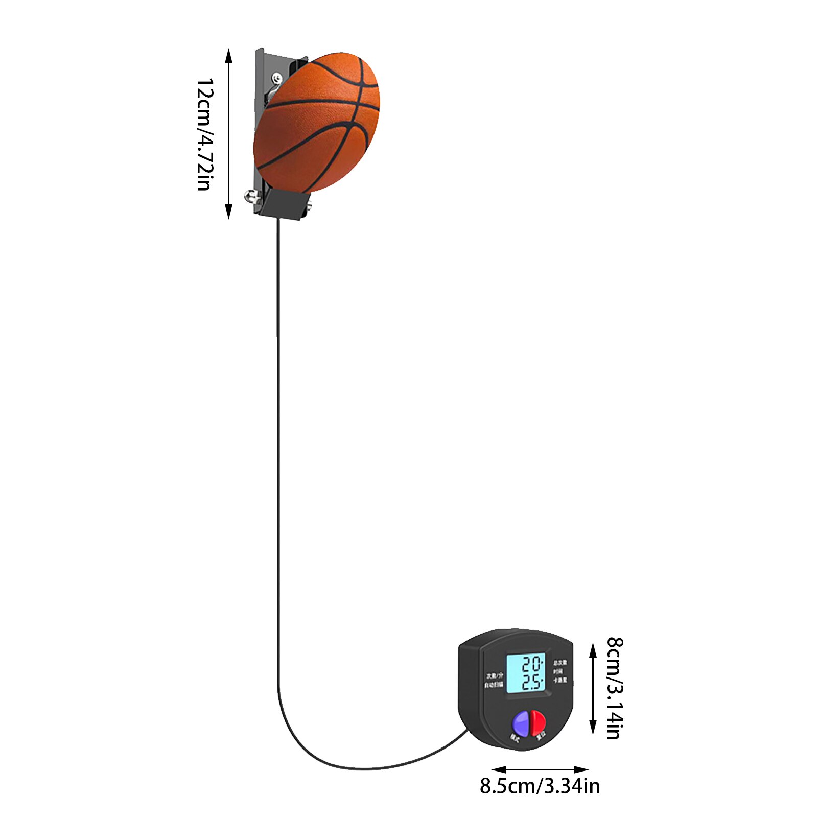 Vertical Jump Tester Jumping Trainers Vertical Jump Training Measurement Tool Sports Children's Height Touch Device Training: Default Title