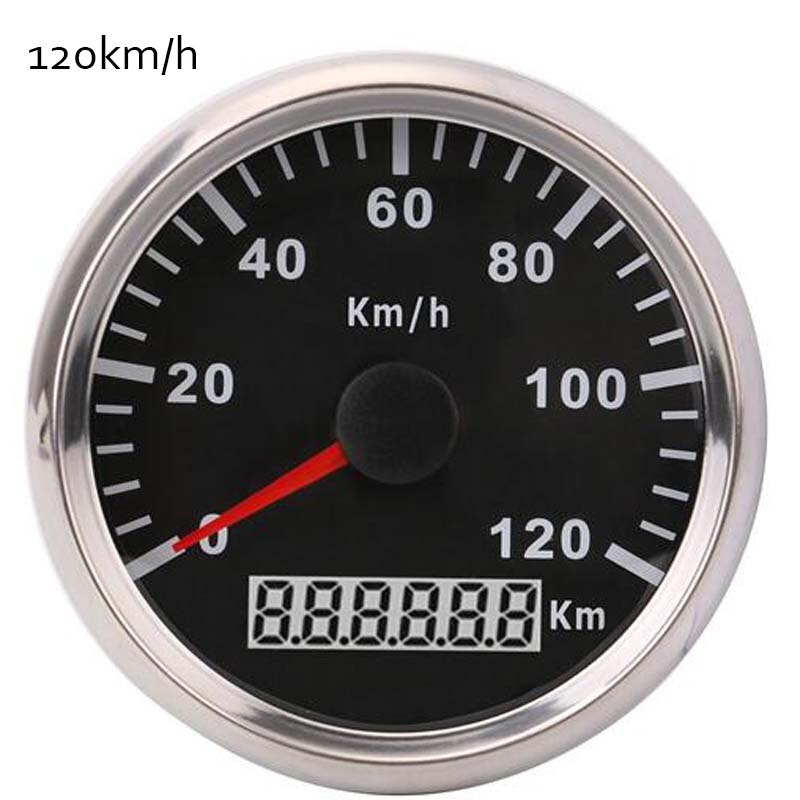 120 km/h 200 km/h GPS Speedometer Gauge Truck Boat Car Speedometer Gauge with Backlight &amp; GPS Antenna Sensor