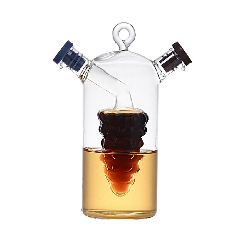 Decantador de doble capa para vino y especias de cocina botella de almacenamiento de galss frasco de almacenamiento de condimento de aceite: FH 921P
