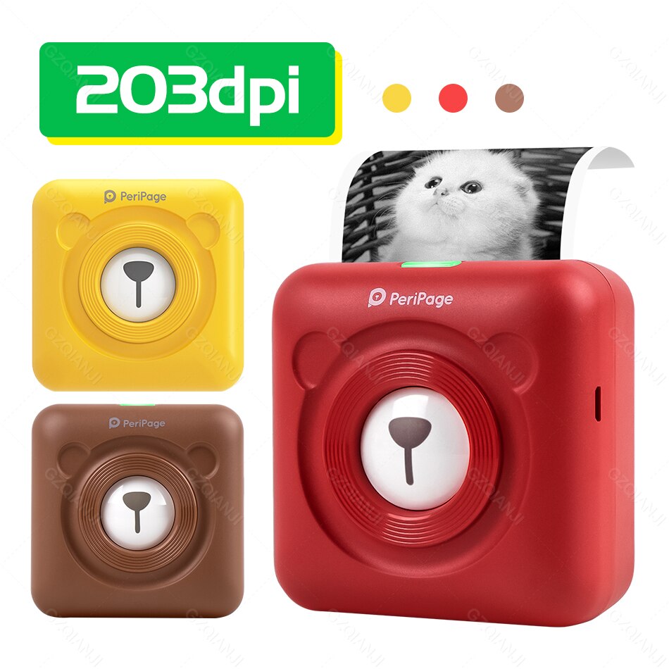 A6 203DPI 2 RED Yellow Brown