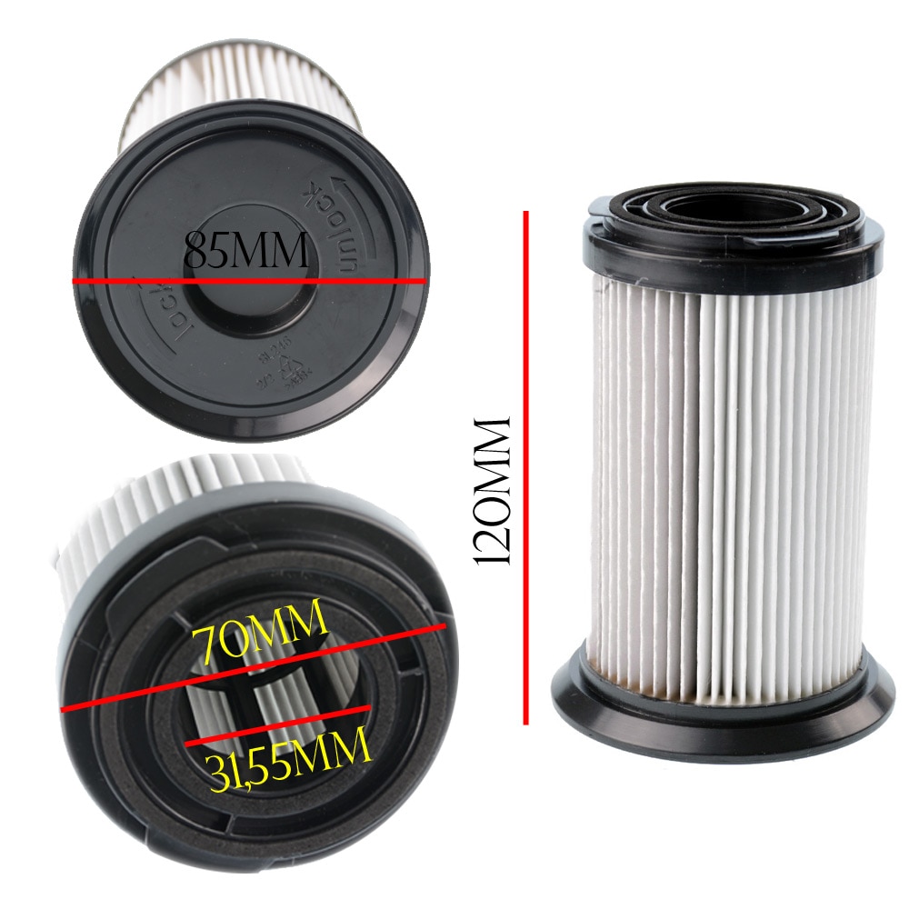 Aspirateur filtre de remplacement pour ZANUSSI ZAN1800EL-4055091286 (1 pièces)