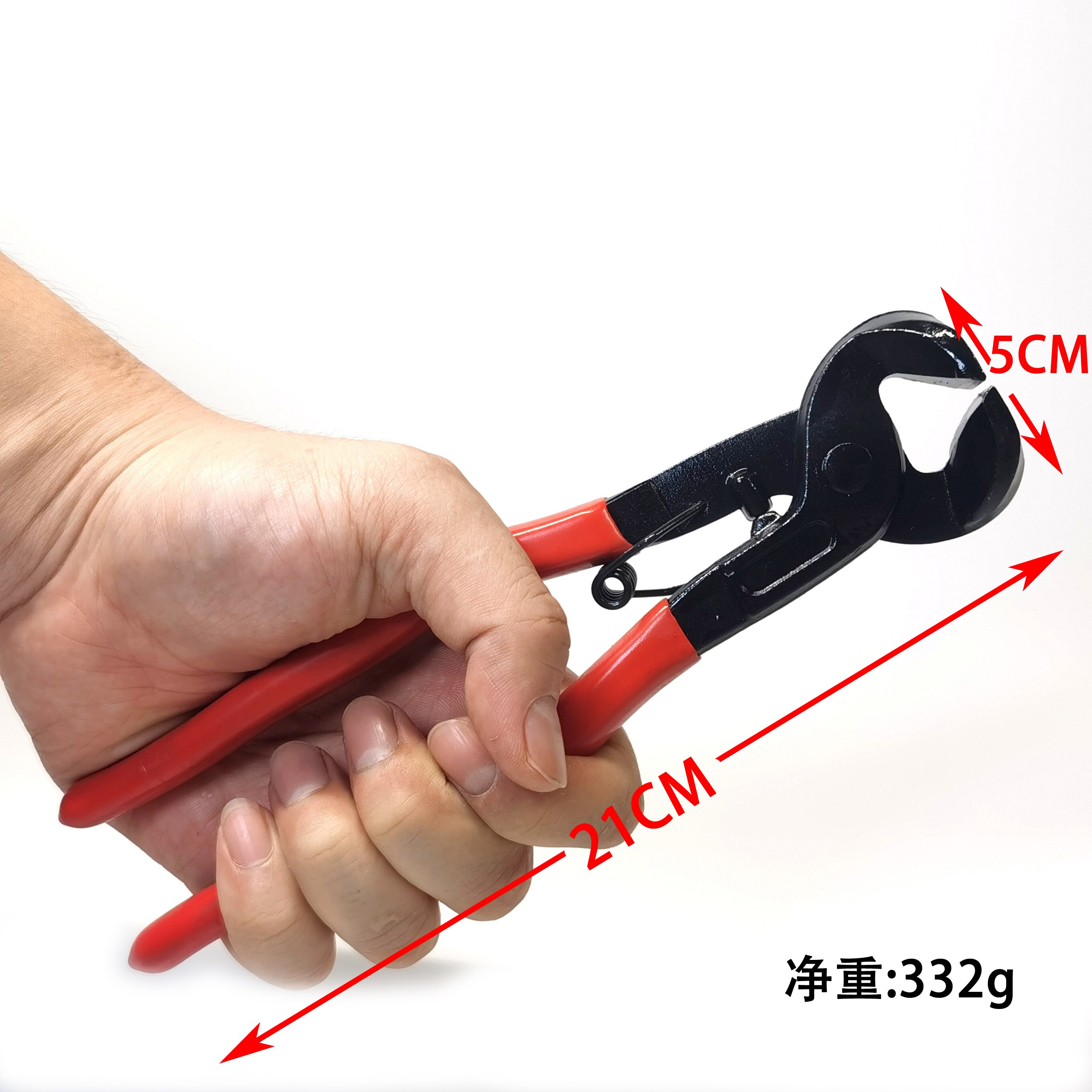 DIY Mosaic Block Ceramic Tile Cutter Two Round Wheels Cutter Flat Crystal Glass Pliers DIY Art and Crafts Materials Wire Peeler: Flat Plier