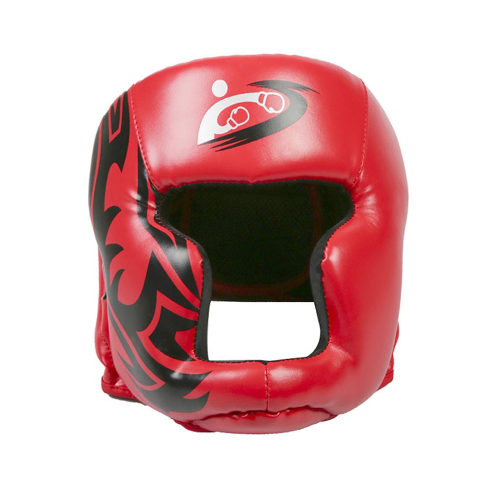 Gratis Grootte Muay Thai Boxing Taekwondo Mma Helm Hoofd Protector Karate Sparring Kickboxing Beschermende Hoofddeksels