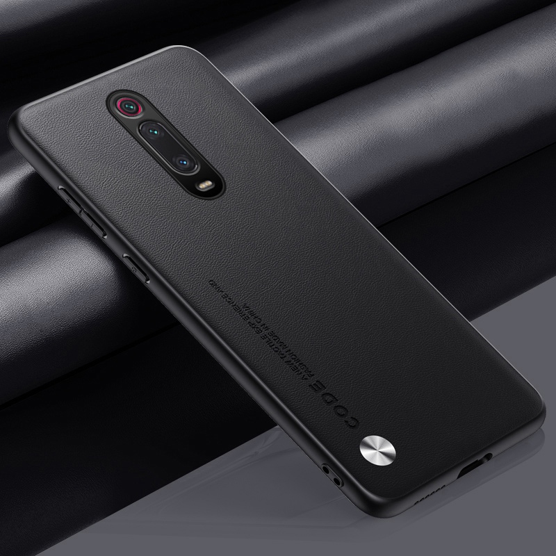 Luxury PU Leather Case For Xiaomi Mi 9T Pro Mi9T Matte Cover Silicone Shockproof Protection Phone Case For Redmi K20 Pro Coque: Cotton Fabric / Beige