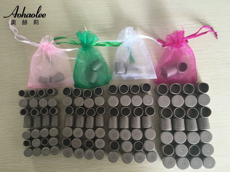 32 par (XS, S, M, L) wysokie obcasy łacińskiej sztylet taniec obcasy stopki antypoślizgowe silikonowe ochraniacze na wysokim obcasie ślub impreza: kolor ciemnoszary XS8 S8 M8 L8