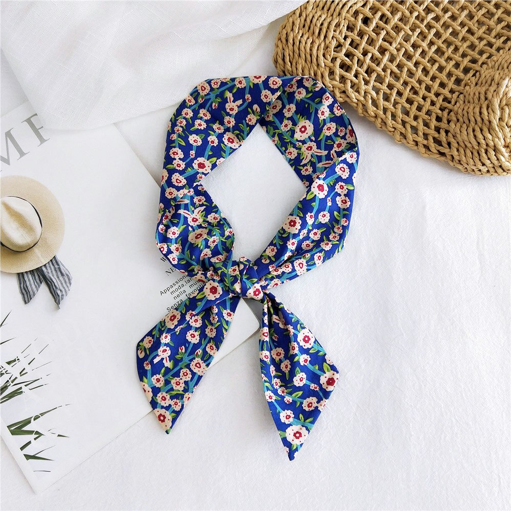été concepteur longue maigre Cheveux ruban bandes écharpe pour bords sac à main accessoires écharpes pour femmes Foulard Cheveux: 17