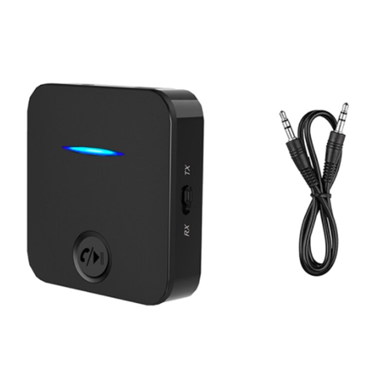Bluetooth 5.0 Transmitter Receiver AUX 3.5Mm Jack RCA Stereo USB Dongle Wireless Audio Adapter with Mic for Car PC TV: Default Title