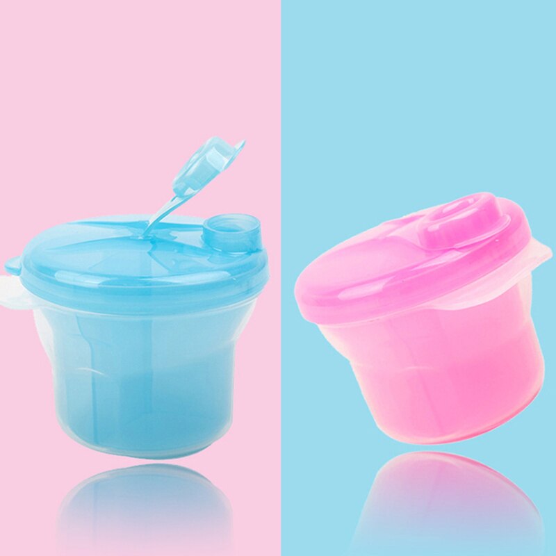 Portable Milk Powder Formula Dispenser 3 Layer Rotary Milk Powder Tank Box Toddler Food Container