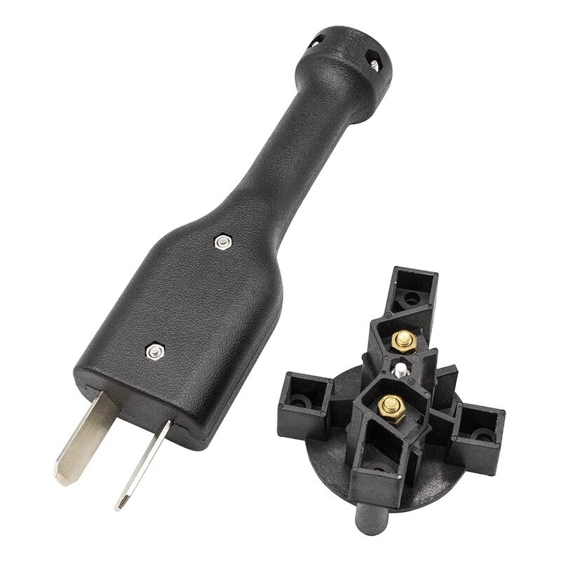 Crow Foot 2 Prong Powerwise Connector DC Plug+Rece... – Grandado