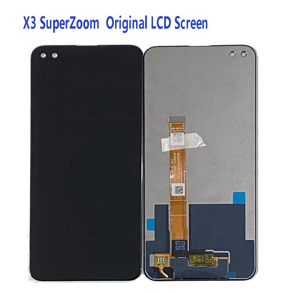 Original 6.6 "Anzeige Für Realme X3 SuperZoom RMX2086 LCD berühren Bildschirm Digitizer Montage RMX2142 RMX2081 RMX2085 RMX2083: X3 SuperZoom LCD