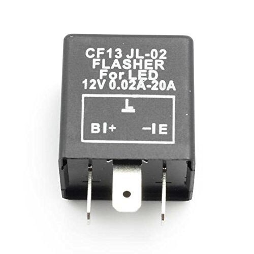 Universal 12V 3 Pin CF13 JL-02 Motorcycle LED Flasher Relay Turn Light Flasher Indicator Relay Blinker Signal Control