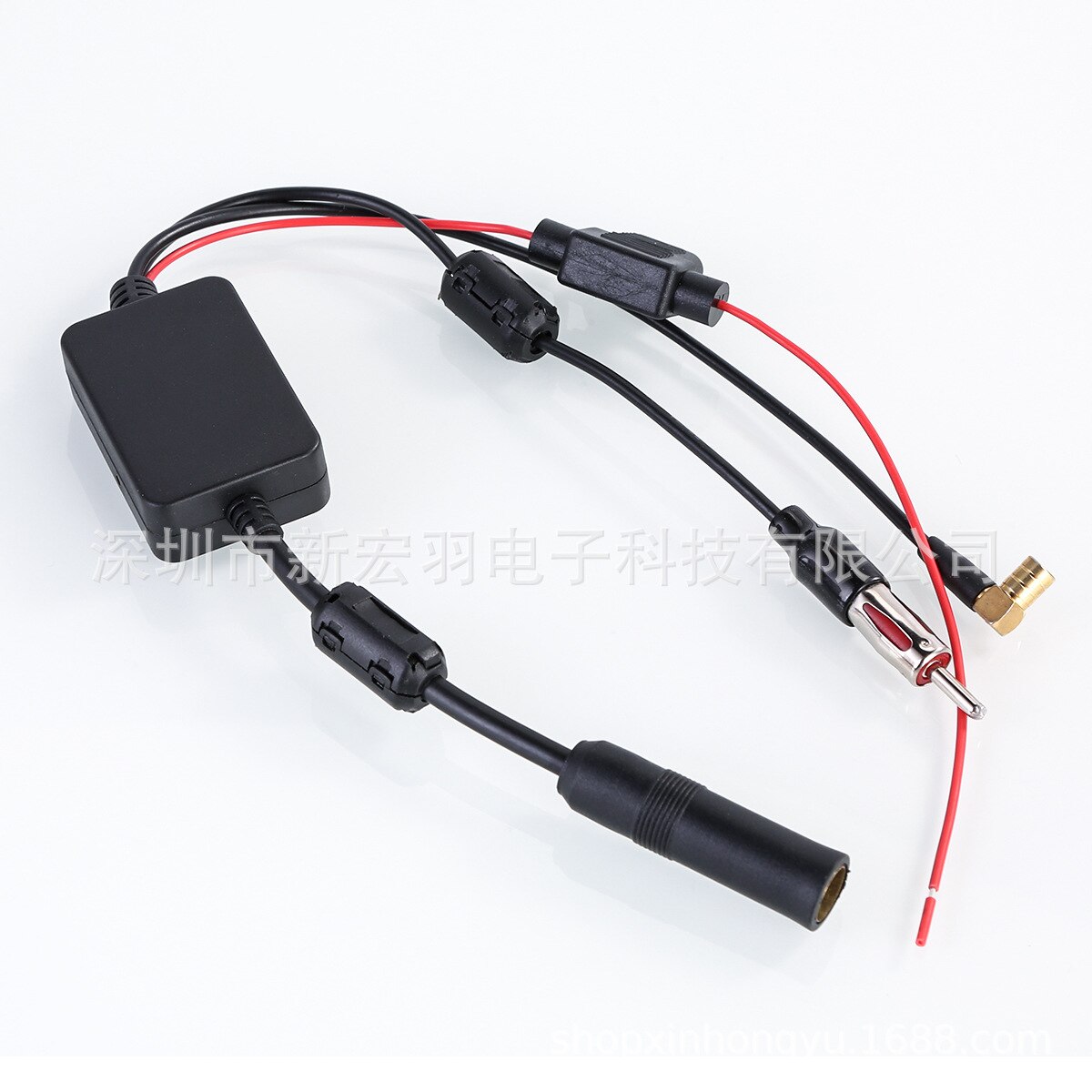 Ant-208 3 in 1 car radio antenna FM AM DAB antenna signal amplifier