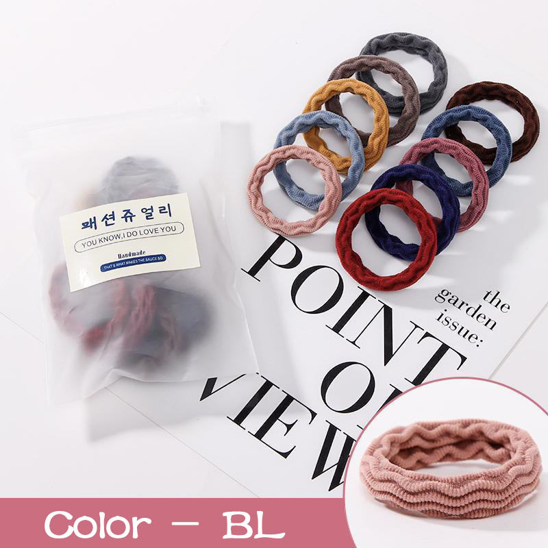 Diademas elásticas básicas simples para mujer y niña, lazos, coleteros, bandas de goma, diadema de , accesorios para el cabello,: Rosa