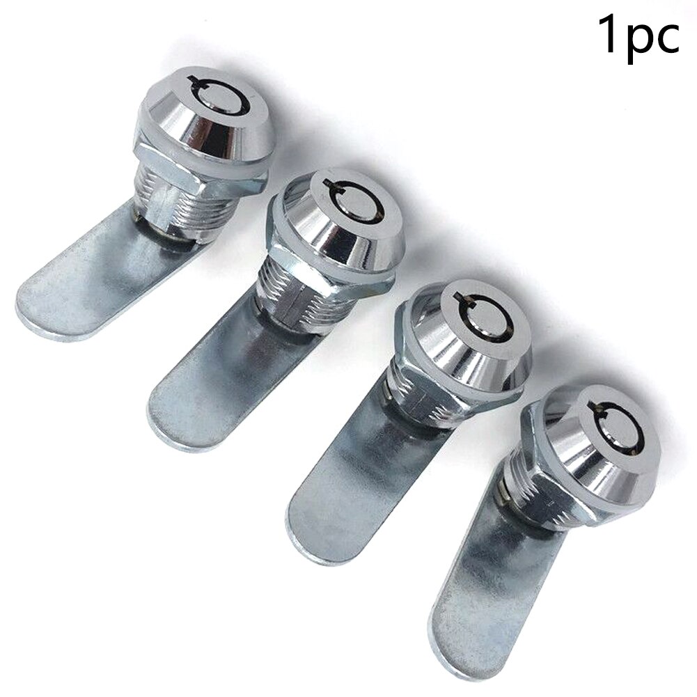 Hardware Mail Box Furniture Cupboard Home Security Cam Lock Locker Zinc Alloy Padlock Drawer With 2 Keys Cabinet Door Cylinder