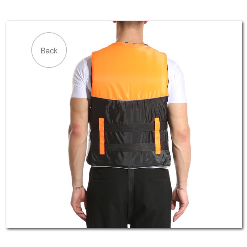 Adult/Children Life Vest with Whistle reflective strips 300 D Polyester Oxford Cloth S-XXXL Sizes Aid Vest Water sports