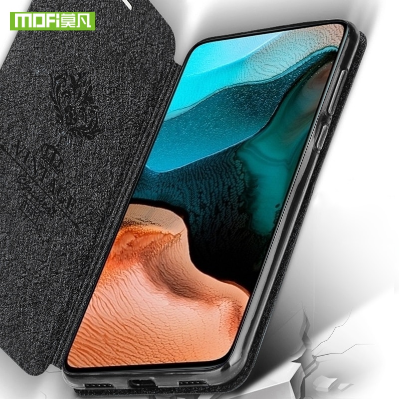 Voor Xiaomi Pocophone F2 Pro Case Voor Xiaomi Poco F2 Pro Case Cover Silicon Poco Telefoon Flip Lederen Originele Mofi 360 Shockproof