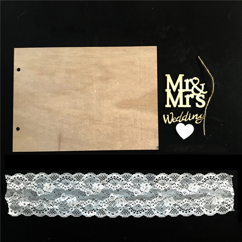 10/20/30/40 Pagina 'S Bruiloft Gastenboek Bruiloft Borden Houten Bruiloft Handtekening Gastenboek Mrs Mr Fotolijst bruiloft Decoratie