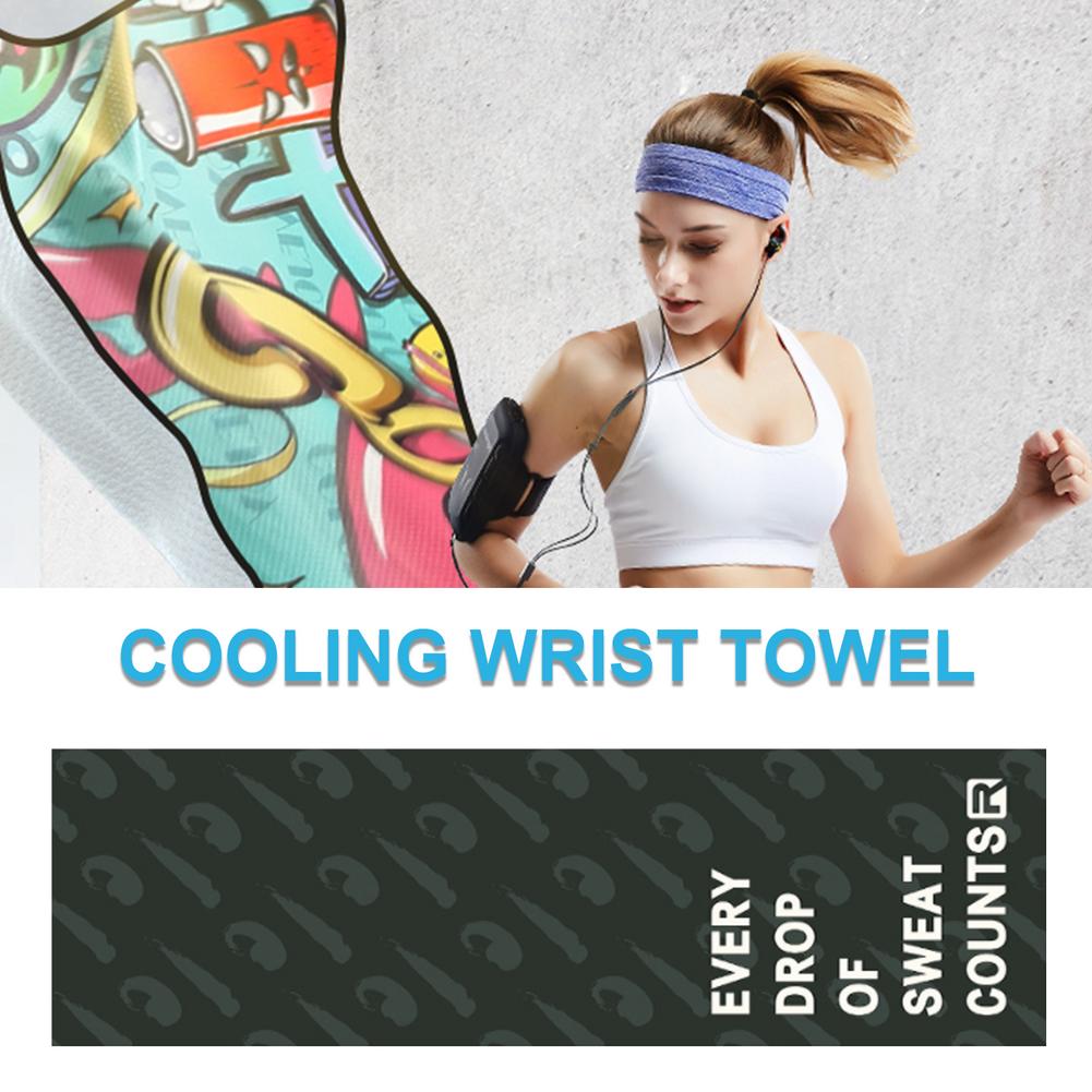 Serviette de Sport à séchage rapide, refroidissement du poignet, voyage, cyclisme, sensation de froid en été, serviettes de Sport à emporter, lavage absorbant la sueur