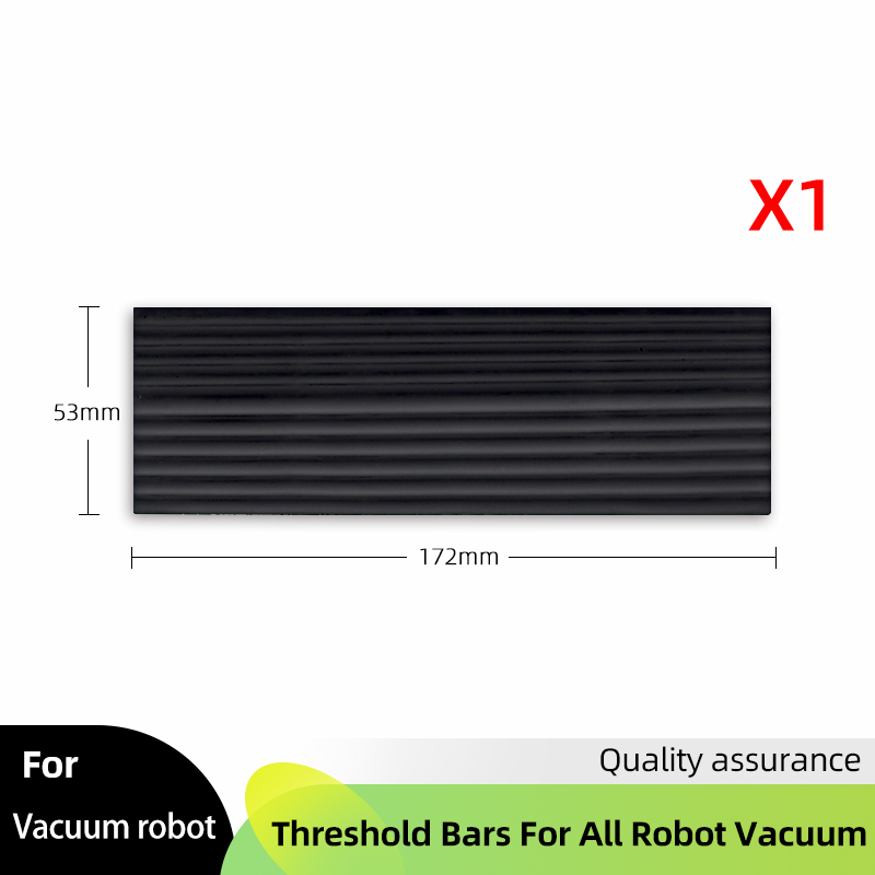 For Xiaomi Roborock iRobot Roomba Robot Vacuum Sweeper Threshold Bars Step Ramp Climbing Mat Spare Parts Accessories Replacement: Dark Grey