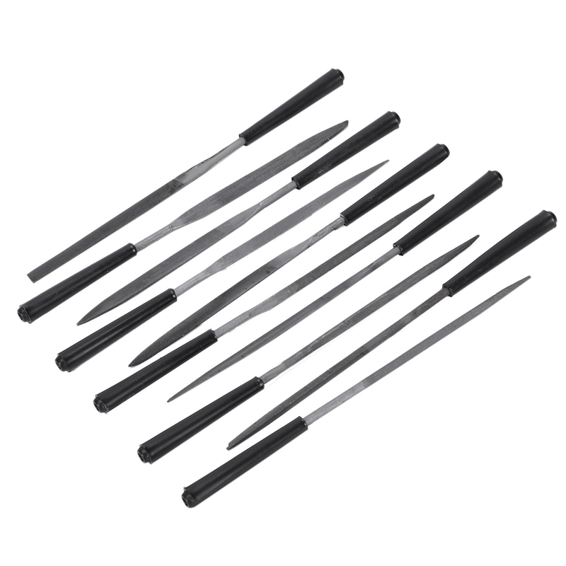 Juego de 10 Uds. De herramientas de reparación de archivos de guitarra, luthier para guitarra de cuerda, montura de sillín, golpeador, Tuercas de guitarra