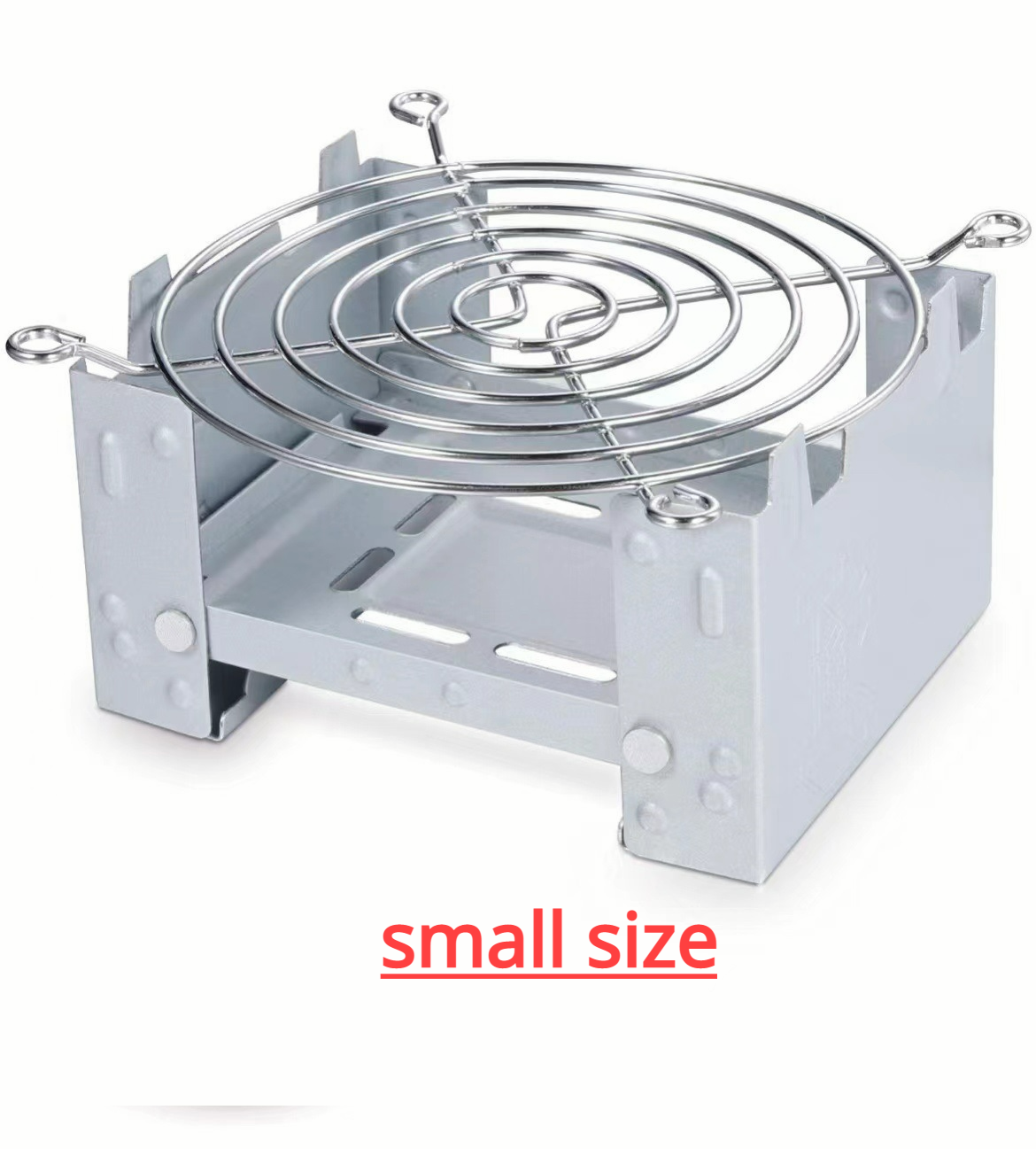 Mini Poêle à Alcool Pliant - Portable Pour Camping, Combustible Solide, Neuf