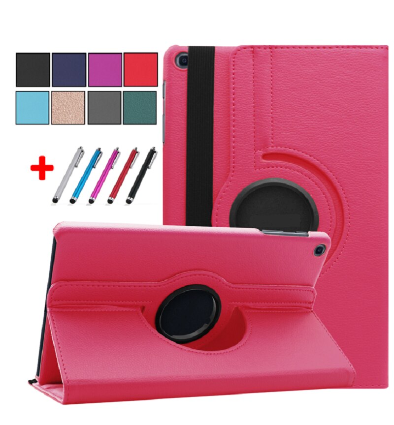 Sm -t510 sm-t515 rotatie tablethoes voor samsung galaxy tab  a 10 1 hoesje, hoesje voor samsung tab  a 10.1 hoesje: Willekeurige