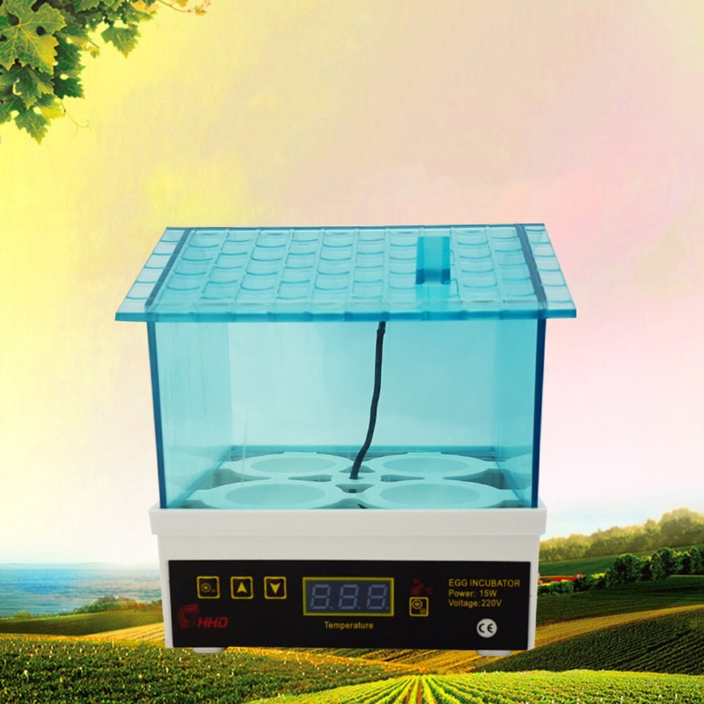 UK/US/EU Plug Automatic Breeding Machine 4 Egg Brooding Machine Field Breeding Machine Incubator