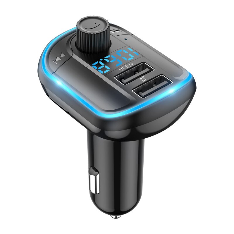 Bluetooth 5.0 Ontvanger Fmzender Auto Accessoires Auto MP3 Speler Met