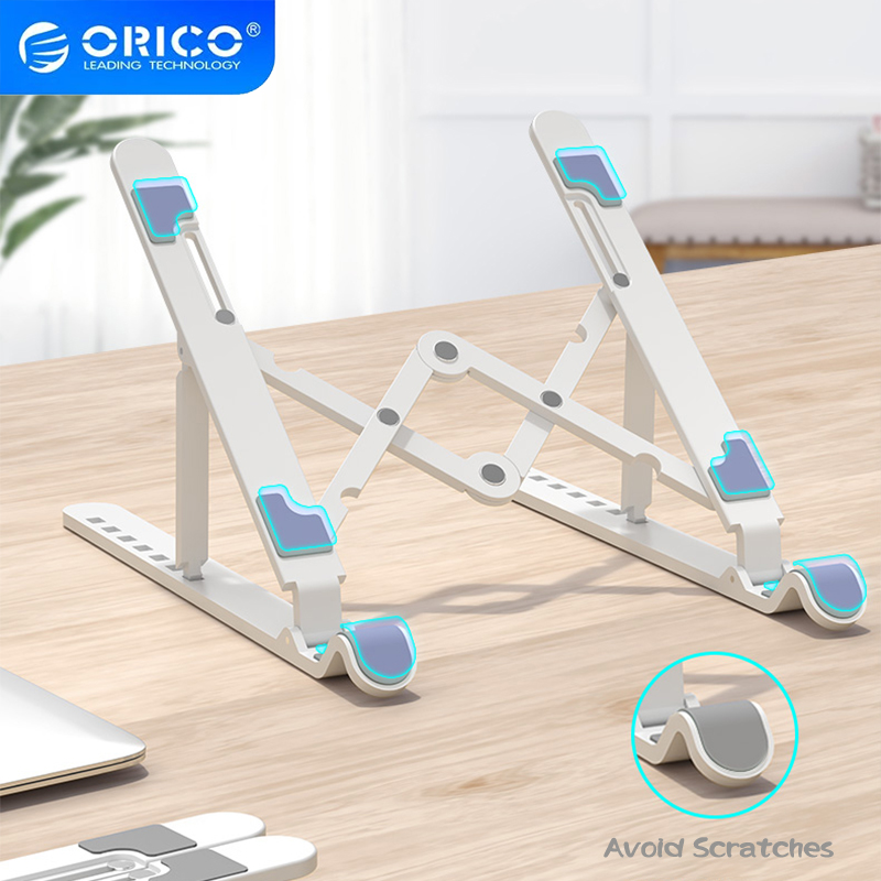 ORICO Foldable Aluminum Laptop Stand Portable Adjustable Aluminum Laptop Stand Computer Stand 7 Corners for MacBook Tablet