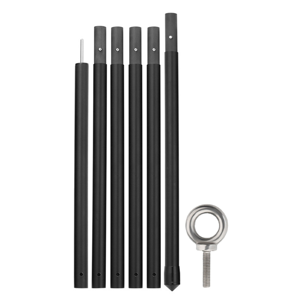 Backyard Events Tarp Canopy Poles Adjustable Camping Poles Adjustable Tarp Rods High Strength Material Lightweight