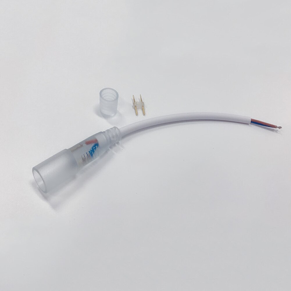 Licht Strip Led Waterdicht Gazon Led Bar Flexibele Thuis Neon Light Strip Outdoor Reclame Regenboog Buis Hotel Party Teken Decor: Connector