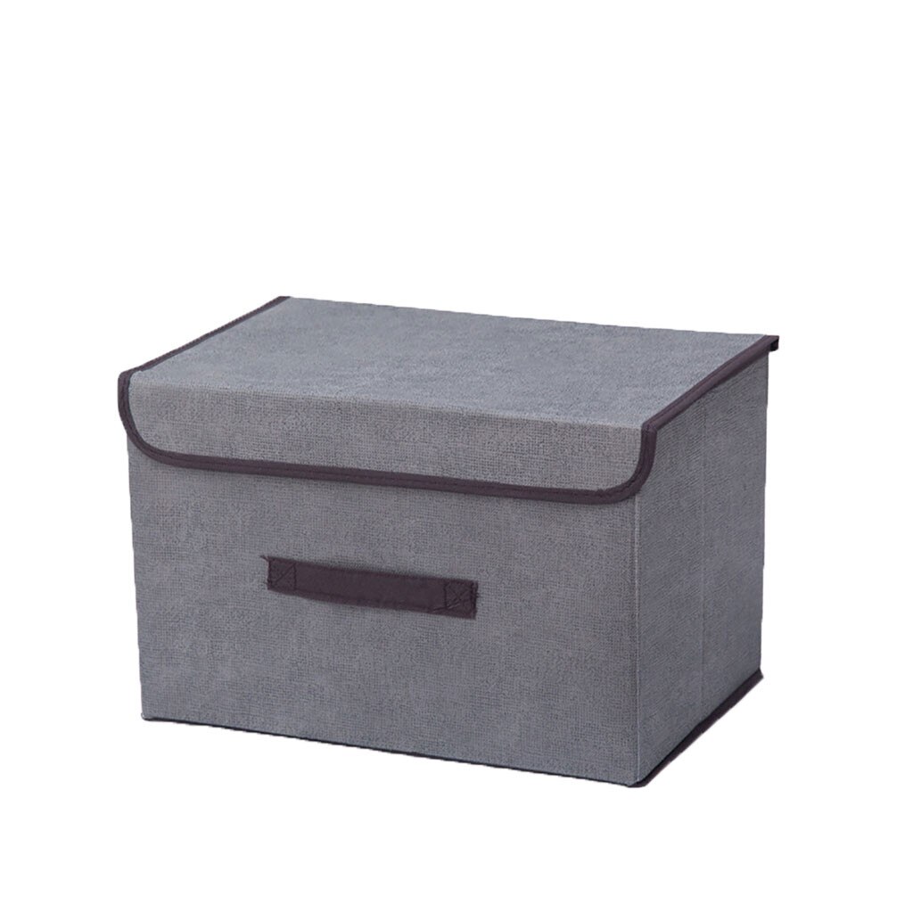 Non-woven Storage Box Foldable Storage Bag Wardrobe Clothing Storage Boxes Clothes Organizer For Wardrobe Dust Bags: C / 25X19X16CM